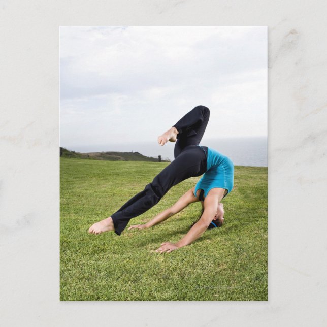 Acrobats and Contortionists Postcard (Front)