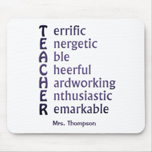 Acronym for Teachers Mouse Pad