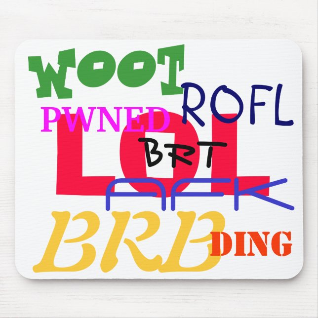 Acronyms Mouse Pad (Front)