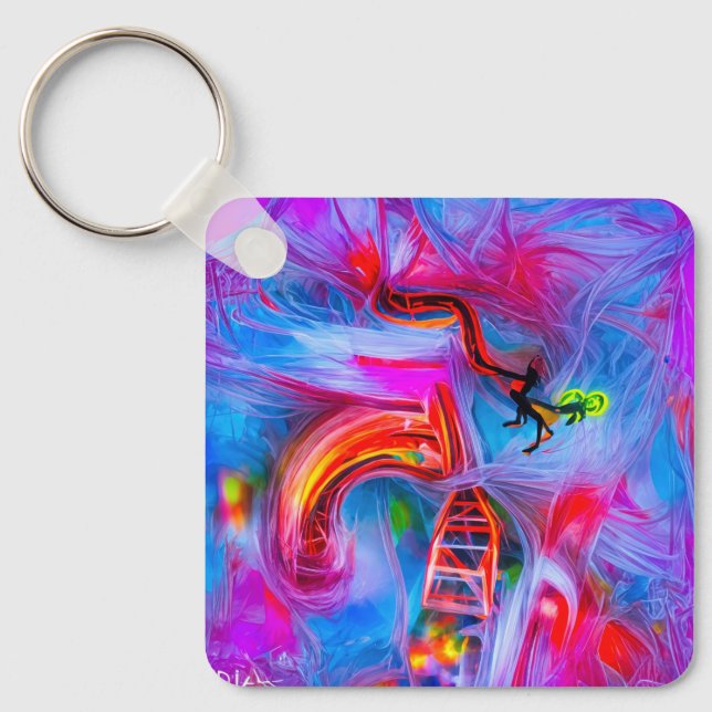 Acrophobia  key ring (Front)