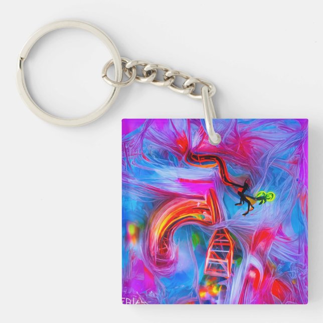 Acrophobia  key ring (Front)