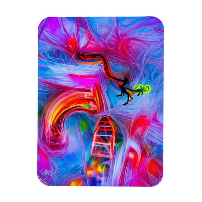 Acrophobia  magnet (Vertical)