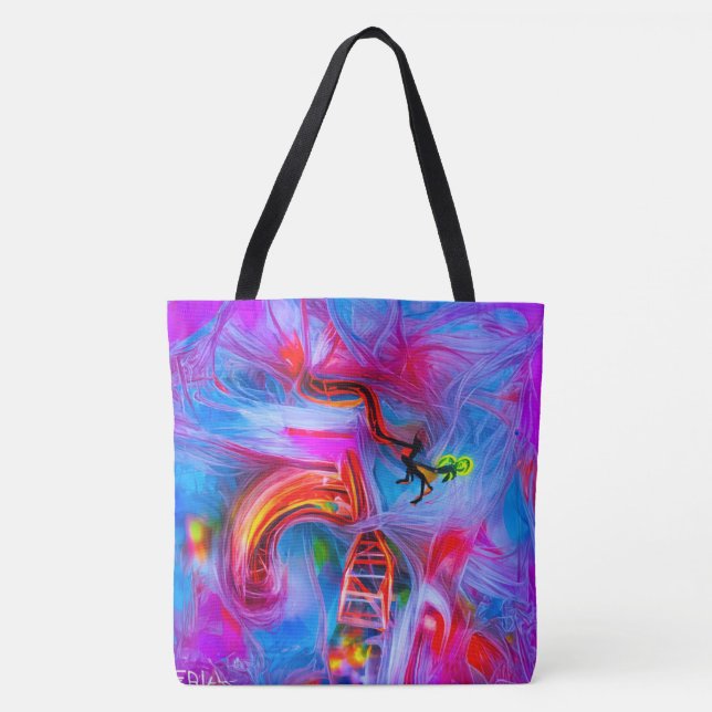 Acrophobia  tote bag (Front)