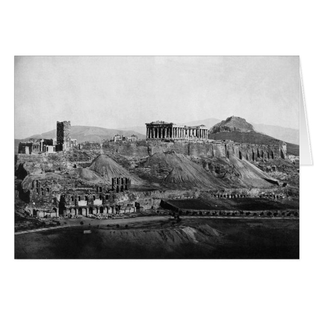 Acropolis ~ Acropolis of Athens Greece 1865 (Front Horizontal)