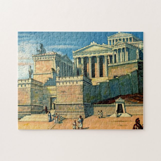 Acropolis Athens Greece. Jigsaw Puzzle (Horizontal)