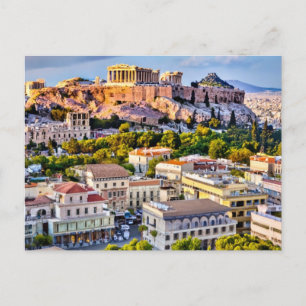 Acropolis  Athens, Greece Postcard