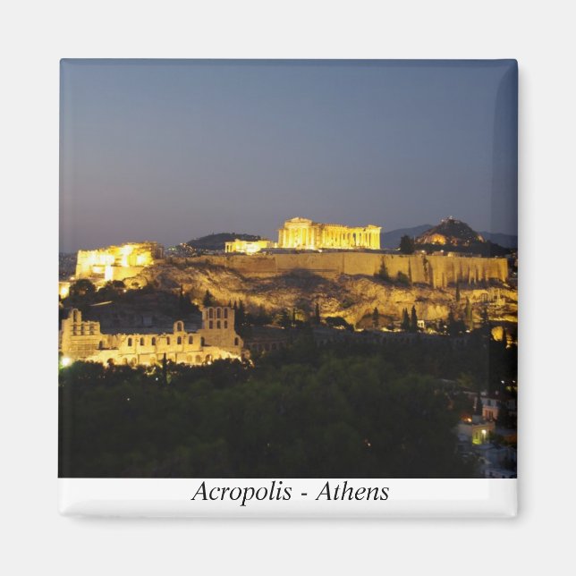 Acropolis - Athens Magnet (Front)