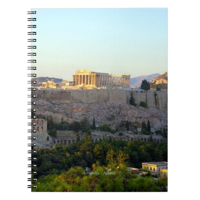 Acropolis – Athens Notebook (Front)
