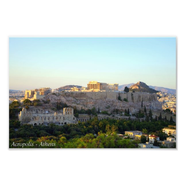 Acropolis – Athens Photo Print (Front)