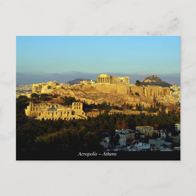 Acropolis – Athens Postcard (Front)