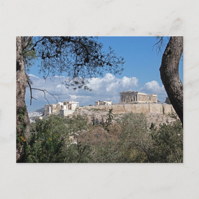 Acropolis, Athens Postcard (Front)
