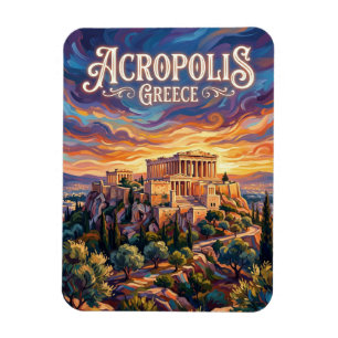 Acropolis Greece Magnet