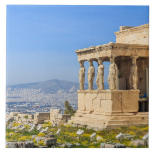 Acropolis hill, Athens, Greece Ceramic Tile