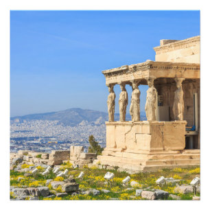 Acropolis hill, Athens, Greece Photo Print