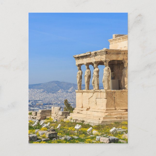 Acropolis Hill Athens Postcard – Ancient Greece  (Front)