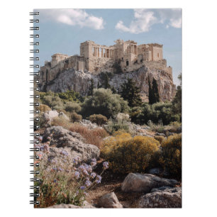 Acropolis in Spring Bloom Notebook