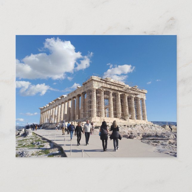 Acropolis of Athens, Greece Postcard (Front)