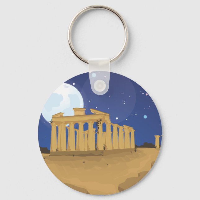 Acropolis of Athens Key Ring (Front)