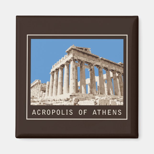 Acropolis of Athens Magnet (Front)