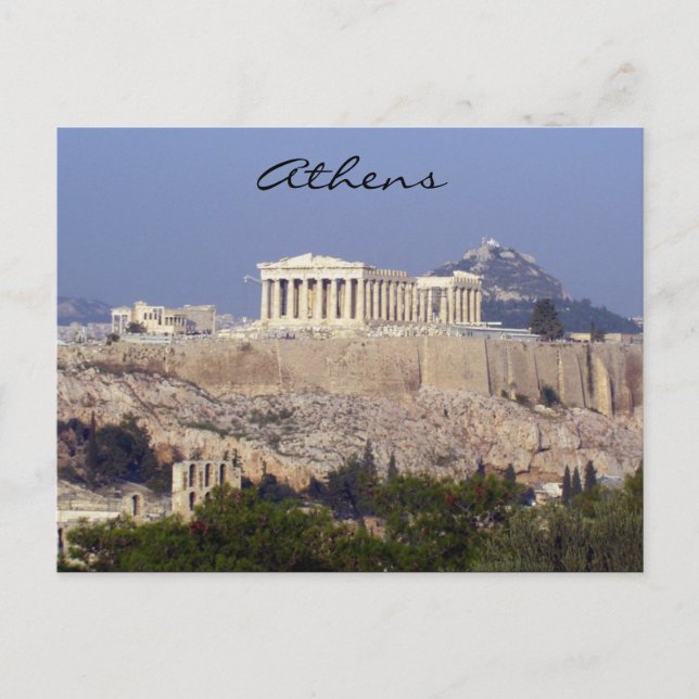 acropolis postcard (Front)