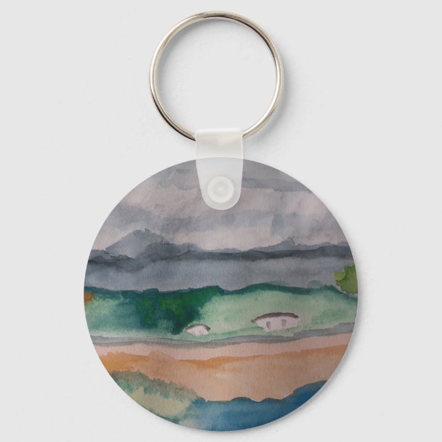 Across the Bay  Key Ring (Front)