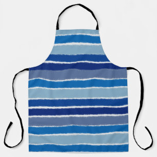 Across The Lines In Blues Apron