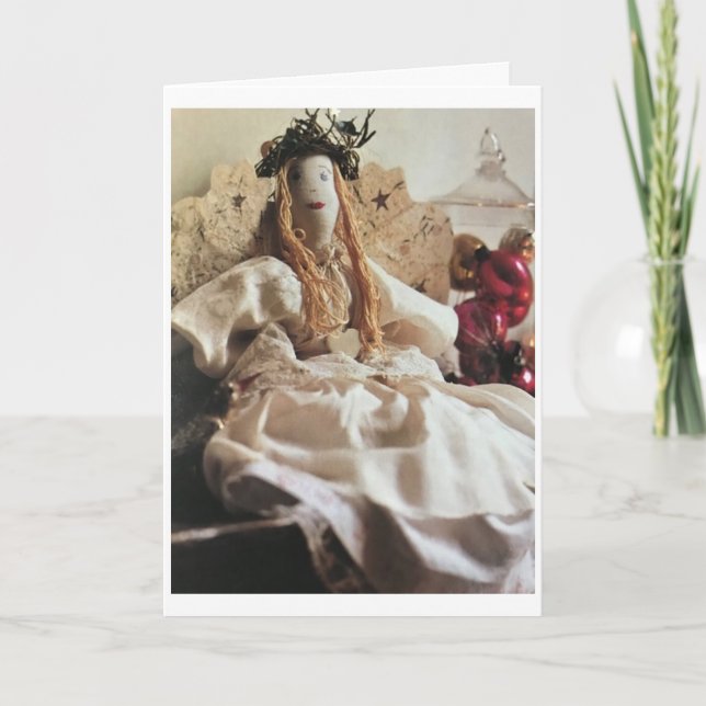 **ACROSS THE MILES** AT CHRISTMAS HOLIDAY CARD (Front)