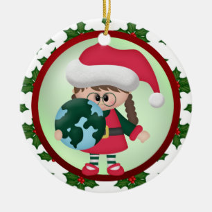 Across The Miles Christmas Ornament