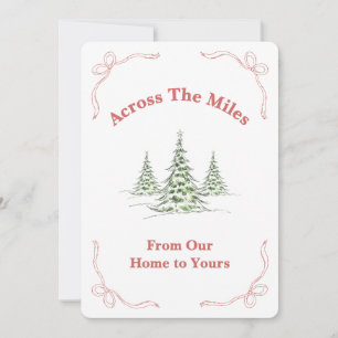 Across the Miles – Faith Inspired Christmas Card
