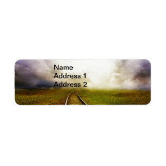 Across The Miles Return Address Label