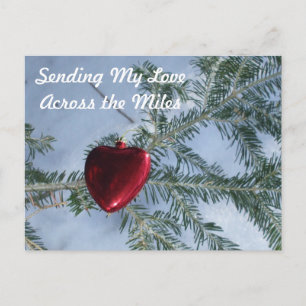 Across the Miles Valentine's Day  Heart Holiday Po