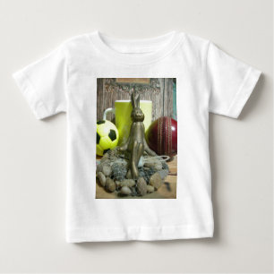 Across the Pitch & Crease: Football Cricket Blend Baby T-Shirt