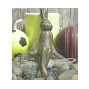 Across the Pitch & Crease: Football Cricket Blend Notepad