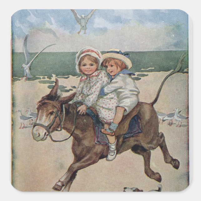 Across the Sands Square Sticker (Front)