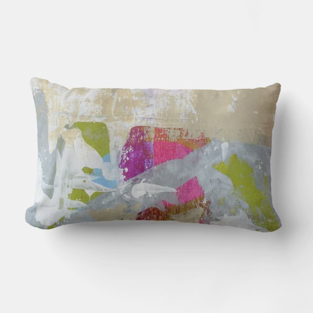 Across the Sky Poly Lumbar Throw Pillow (Front)