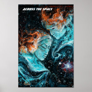 Across the Space Poster