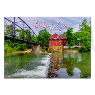 Across War Eagle Creek Waterfall Thinking of You