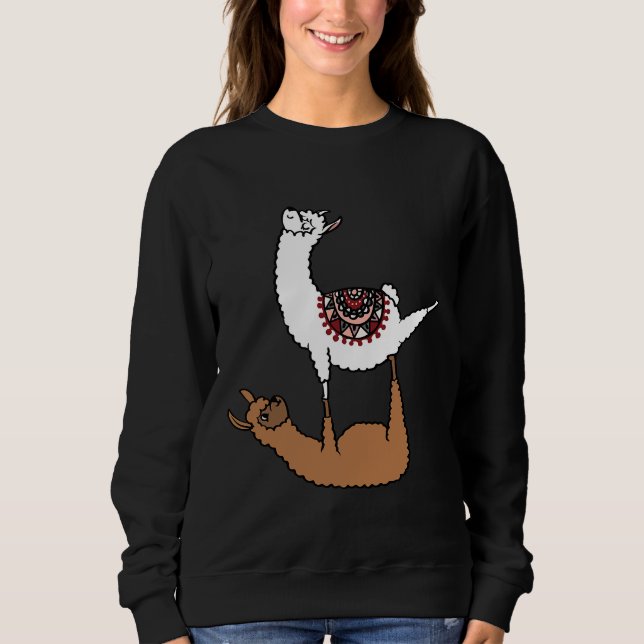 Acroyoga Llama 2 Sweatshirt (Front)
