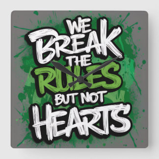 Acryl Wanduhren Square Wall Clock