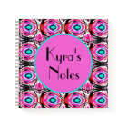 Acrylic art modern abstract girly pink and blue 