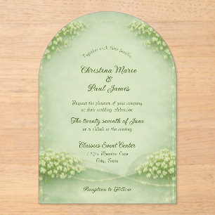 Acrylic Invitation