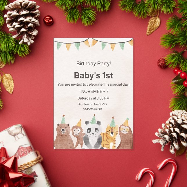 Acrylic Invitation (Insitu (Holiday))