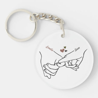 acrylic key ring