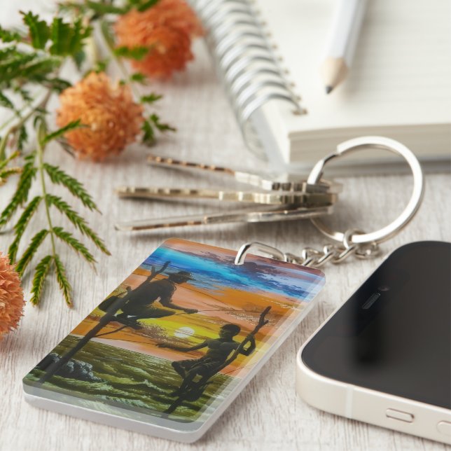 Acrylic Keychain (Front Right)