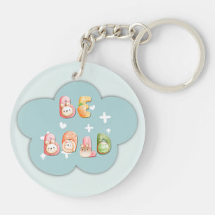 Acrylic Keychain   Be Bold