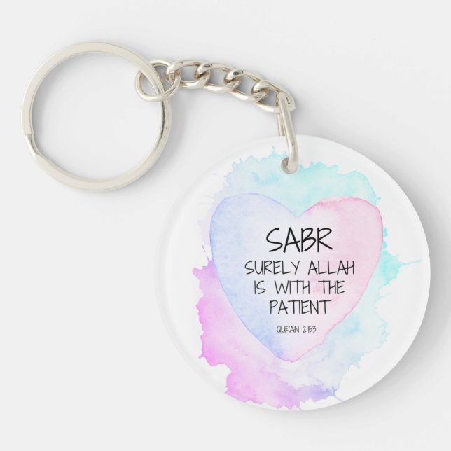 Acrylic Keychain by Rand - Sabr (Front)