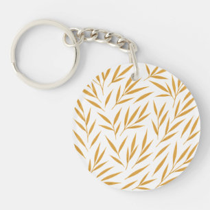 Acrylic Keychain, Circle (double-sided) Key Ring