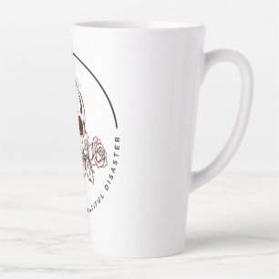 Acrylic Keychain Latte Mug
