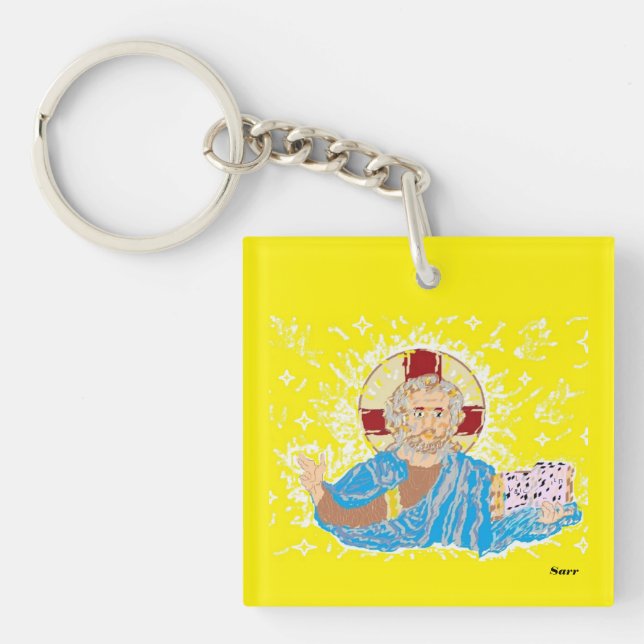 Acrylic Keychain : Lord Jesus Christ (Front)