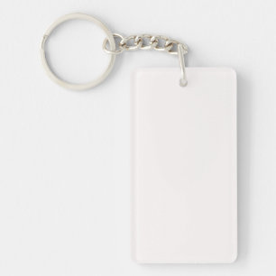 Acrylic Keychain, Rectangle (double-sided) Key Ring